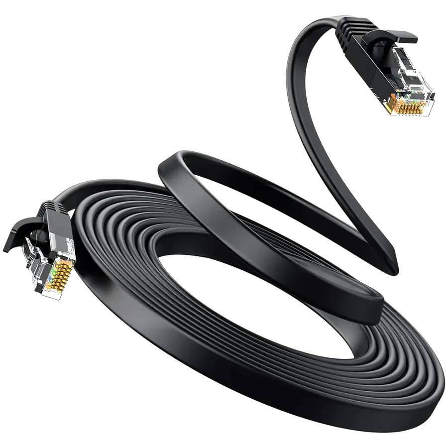 Кабель Ethernet UGREEN, 10м, Чёрный – photo