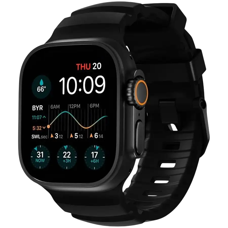 NOMAD Ремінець  for Apple Watch 42/44/45/46/49 mm, Carbon Black – photo 1