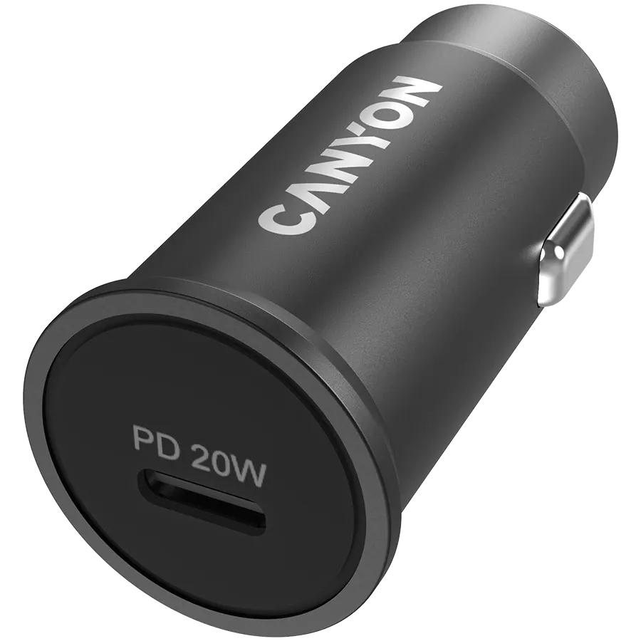 photo 3 - CANYON Автомобильный адаптер C-20 USB-C USB Тип C, 20 Вт