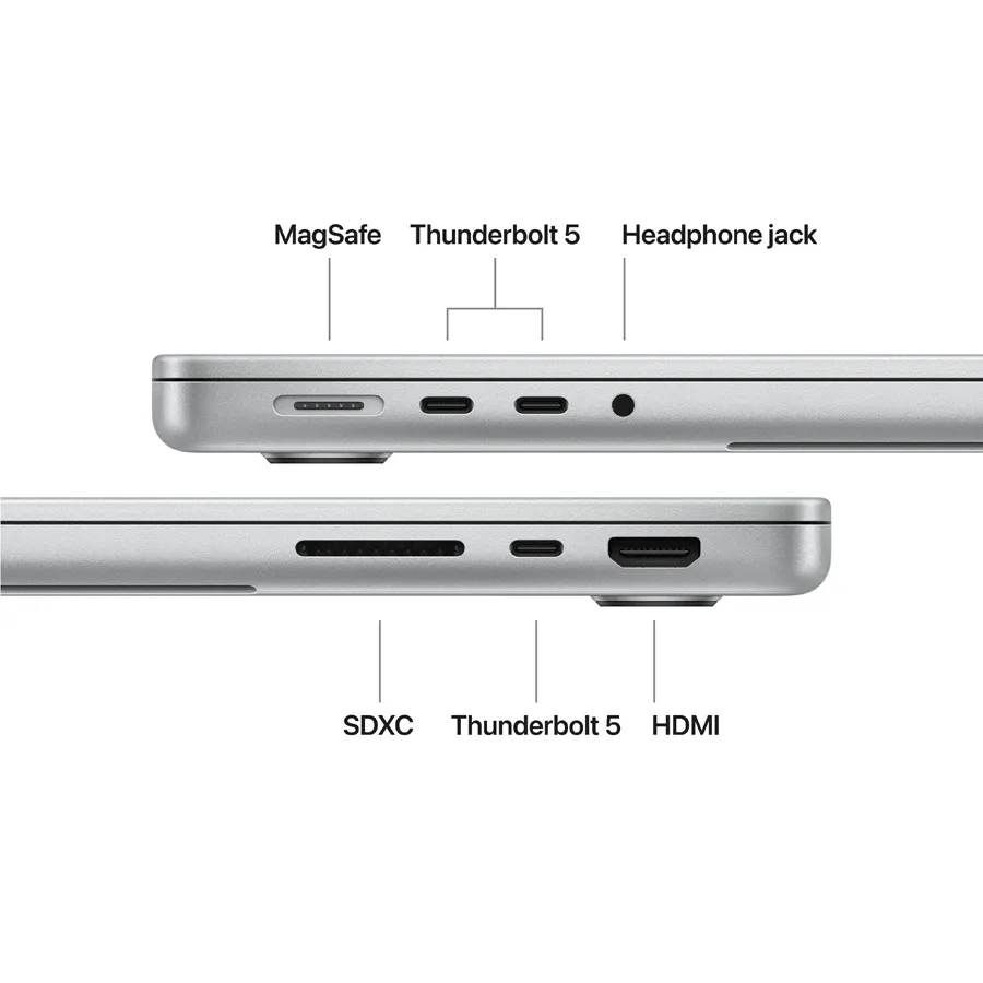 MacBook Pro 14.2"  M5 Max (18C CPU/40C GPU), 64 GB, 2 TB, Silver – photo 7