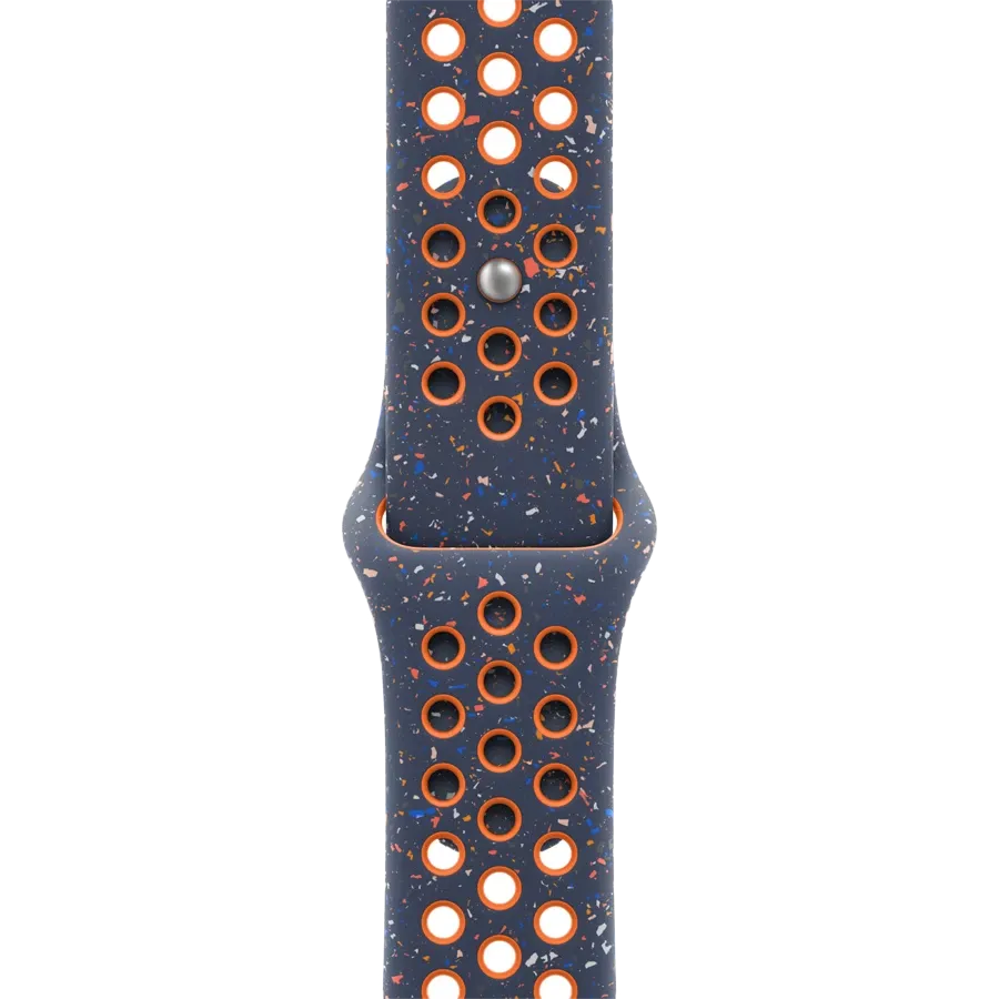 Apple 42mm Nike Sport Band Band Extension Nike Sport Band Blue Flame за Apple Watch 38 mmApple Watch 40 mmApple Watch 42 mmApple Watch 41 mm 38/42 mm – photo 1