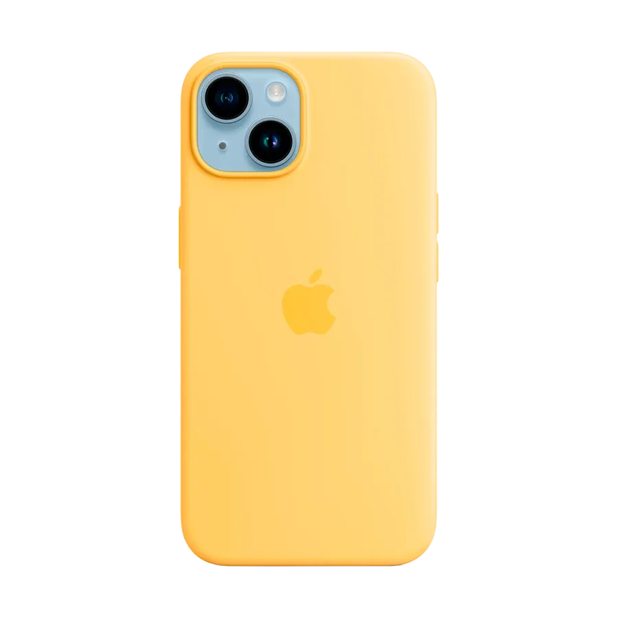 photo 1 - Apple Чохол силіконовий with MagSafe Sunglow для iPhone 14