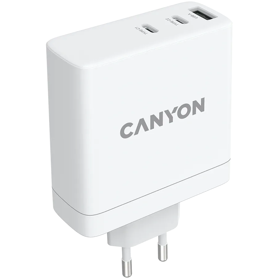 photo 3 - CANYON Power Adapter 3*USB/USB-C 2*USB Type C, USB 2.0 (type A)