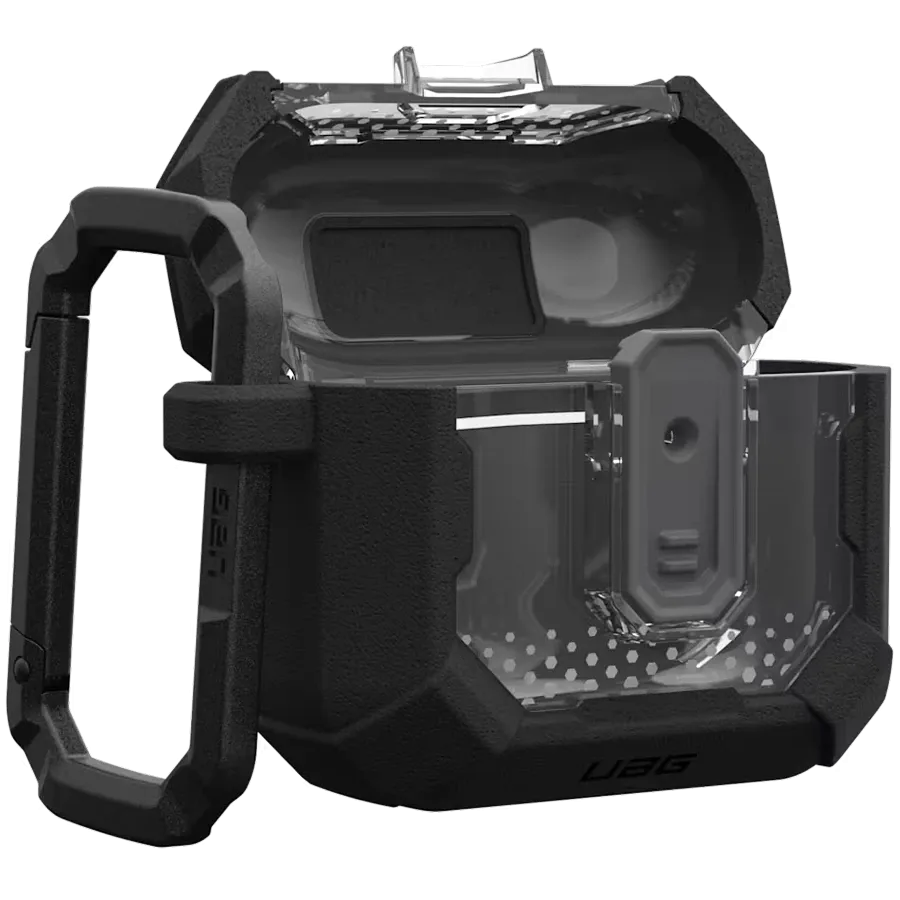photo 1 - UAG Protective Case Plasma with MagSafe Black for AirPods (Gen4)