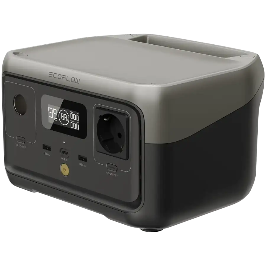 Зарядная станция ECOFLOW CEE 7/4 2*USB Type-A, USB Type C, 600 Вт – photo 2