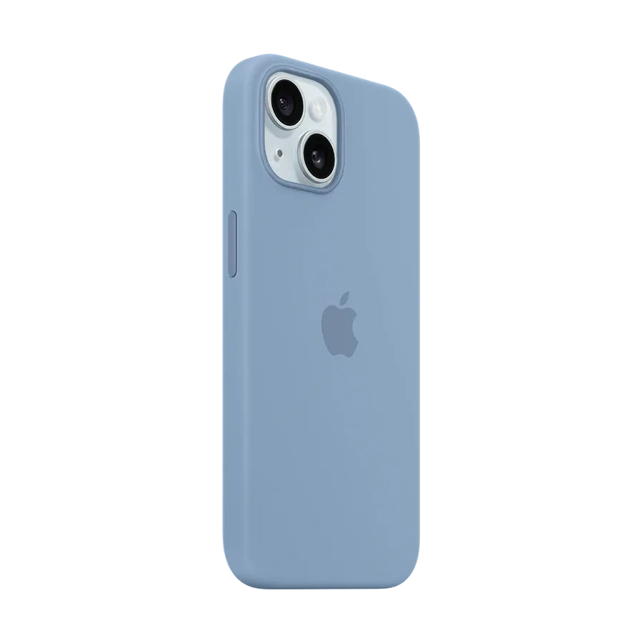 photo 2 - Apple Case Silicone Case with MagSafe თან MagSafe Winter Blue for iPhone 15