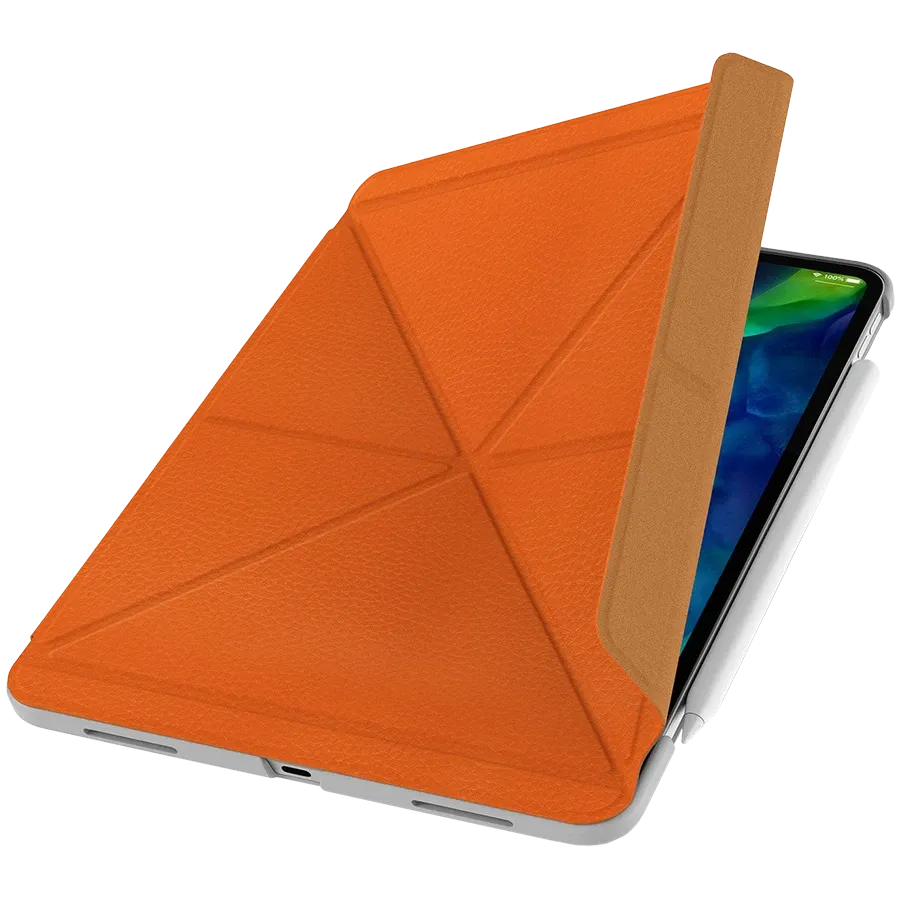 photo 2 - MOSHI Чехол Smart Folio VersaCover  Sienna Orange для iPad Air (4-го поколения)/Pro 11 дюймов (3-го поколения)