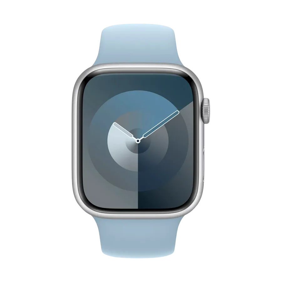 photo 3 - Apple 45mm Sport Band Ремешок  for Apple Watch 42/44/45/49 mm, Size M/L, Светлый голубой