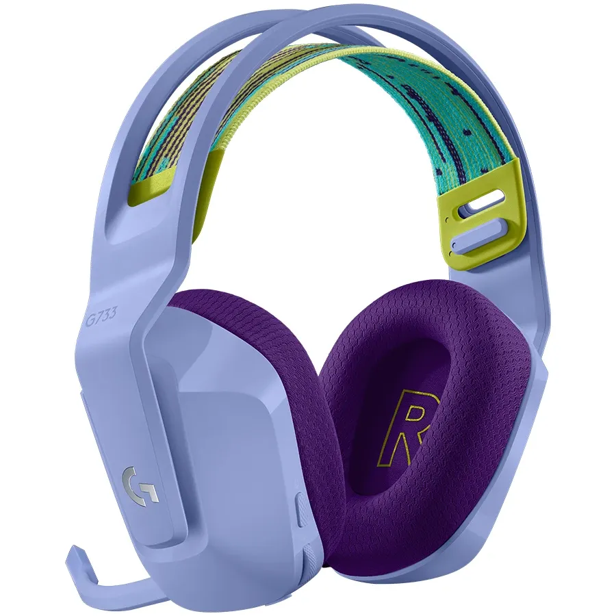 photo 3 - LOGITECH G733 Wireless Headset, Lilac