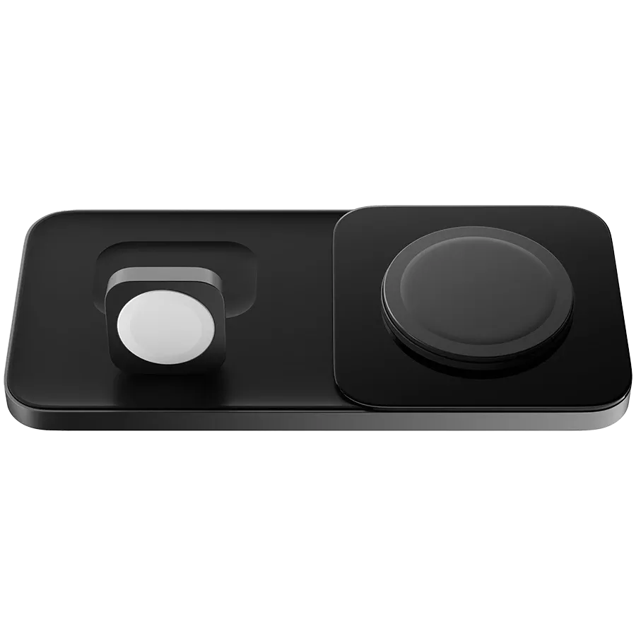 photo 1 - Индукционное зарядное устройство NOMAD Base One Max Qi2 3-in-1, 15 Вт