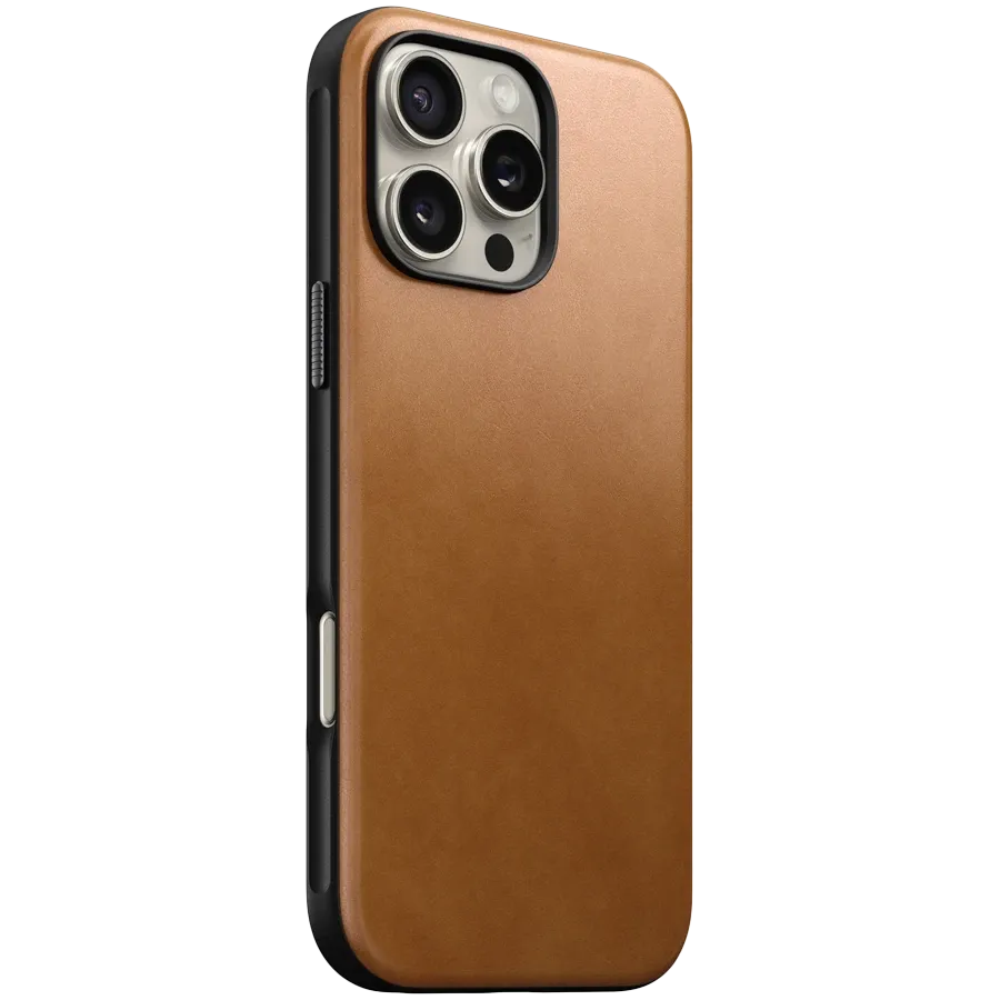 photo 2 - NOMAD Case Modern with MagSafe Tan for iPhone 16 Pro Max