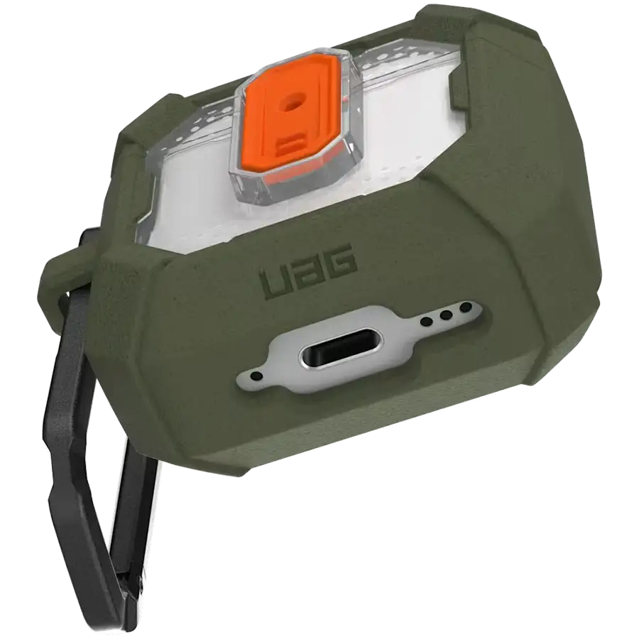 UAG Protective Case Plasma თან MagSafe Olive Drab for AirPods (Gen4) – photo 7