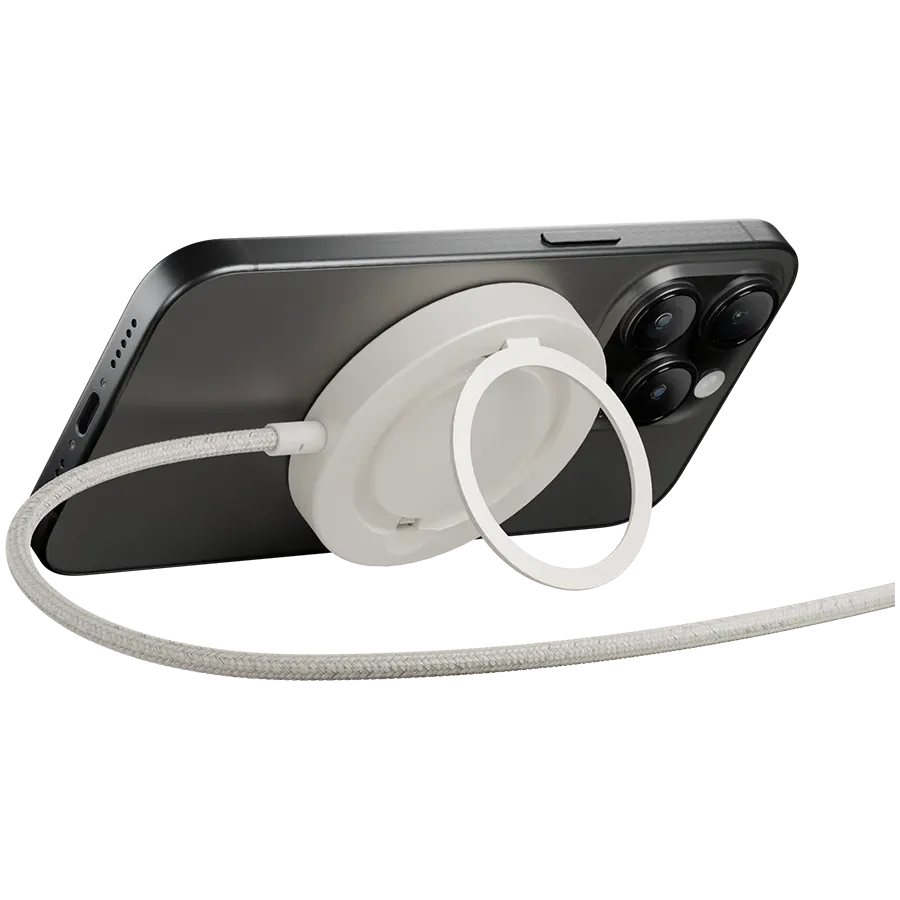 photo 2 - NATIVE UNION Индукционная зарядка SnapStand Qi2 MagSafe, 15 Вт