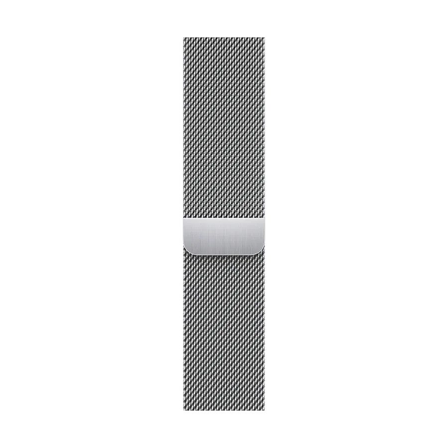photo 1 - Apple Milanese Loop Ремешок для Apple Watch 38/40/41 mm, Серебристый