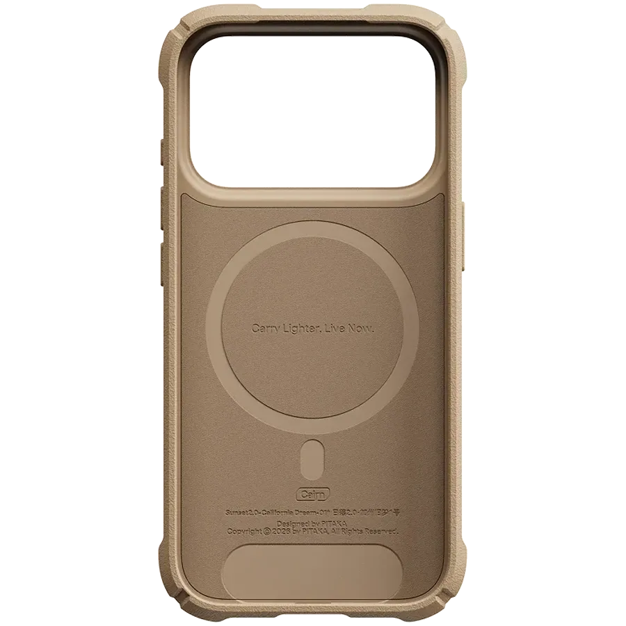 Husă PITAKA Sunset Cairn cu MagSafe pentru iPhone 18 Pro, California Dream – photo 2
