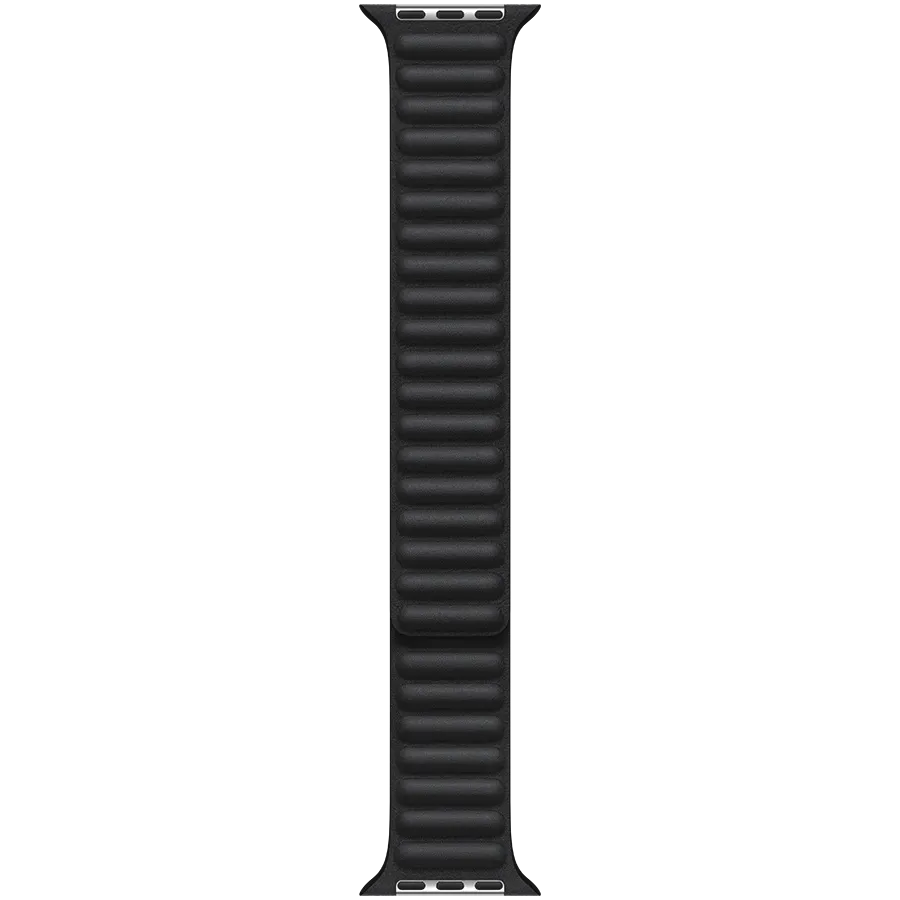 photo 2 - Apple Leather Link Band for Apple Watch 42/44/45 mm, Size S/M, Midnight