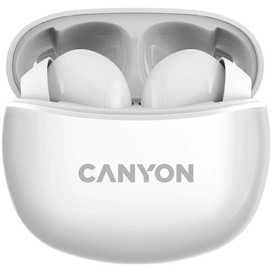 photo 1 - CANYON TWS-5 Беспроводные наушники, Белый