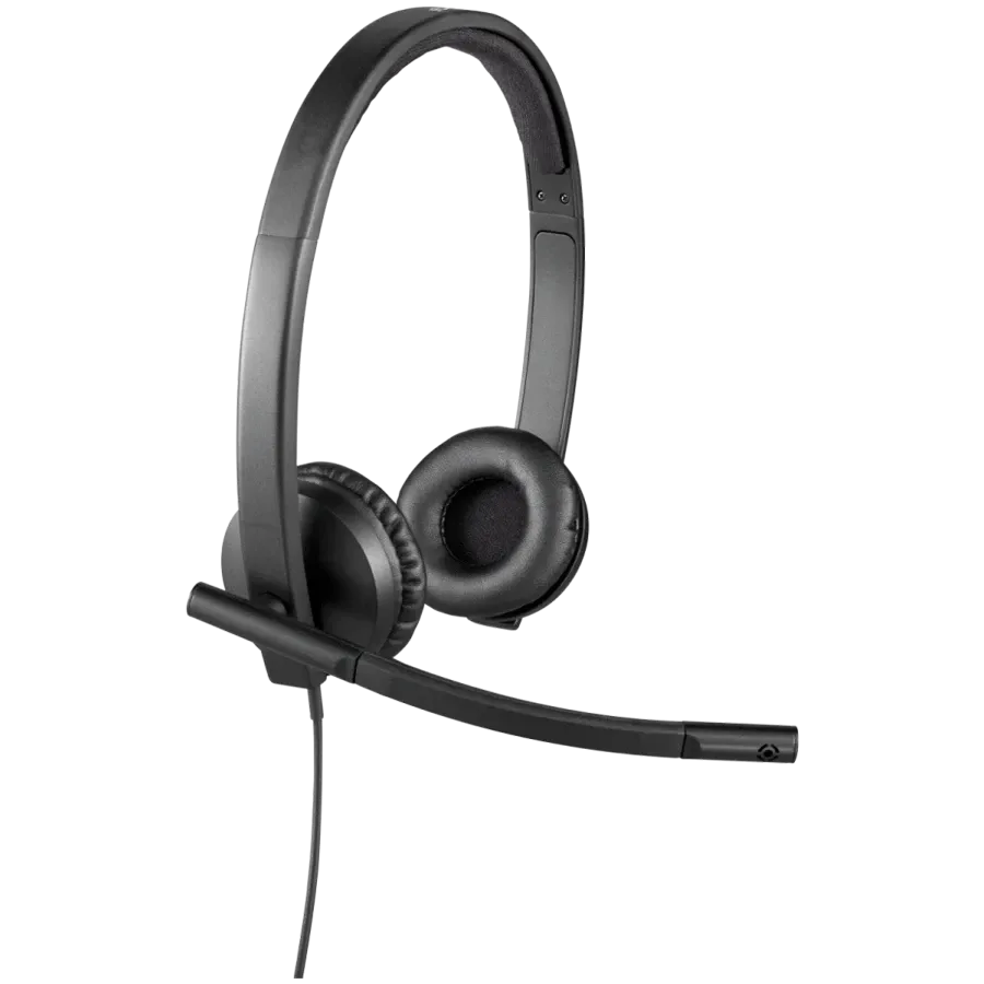 photo 2 - LOGITECH H570e Дротова гарнітура, Чорний