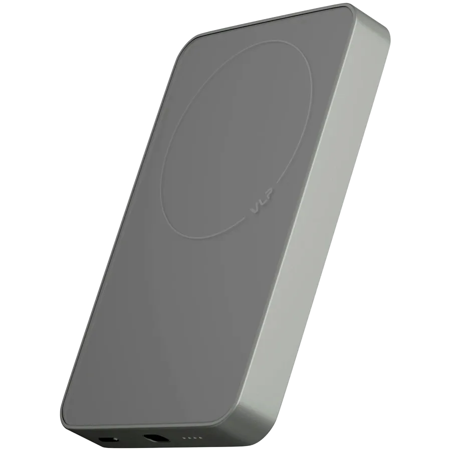 photo 1 - VLP Diamond Energy MagSafe Портативное зарядное устройство, Natural Titanium