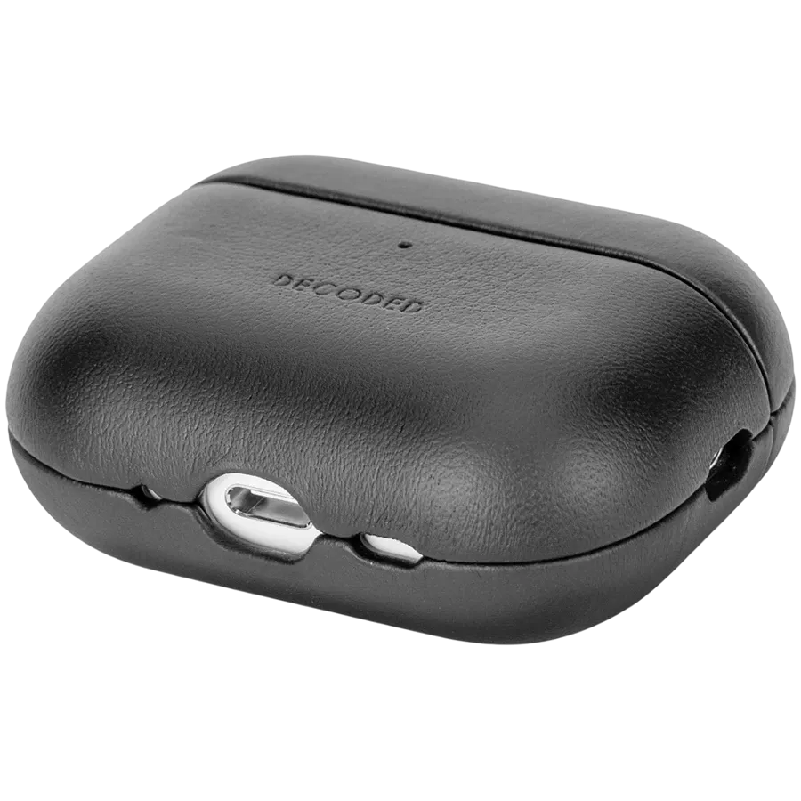 photo 3 - Чехол DECODED из кожи для AirPods Pro (Gen.3), Рубиновый красный