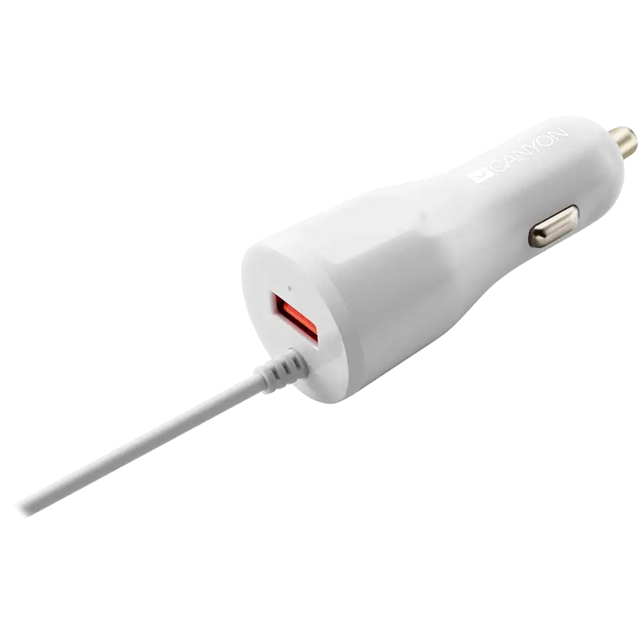 CANYON Автомобильный адаптер C-033 2*USB/Lightning – photo 2