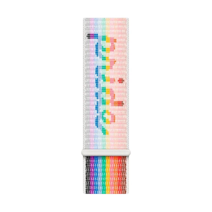 photo 1 - Curea APPLE Sport Loop pentru Apple Watch 45mm, Pride Edition