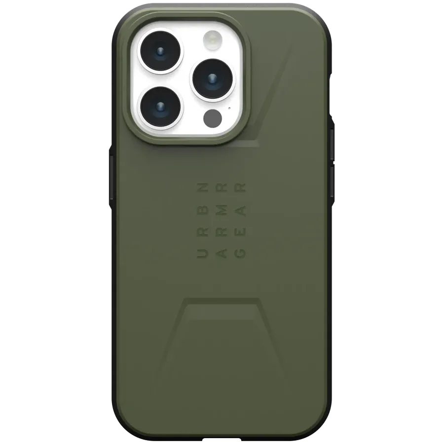 photo 1 - Чехол UAG Civilian с MagSafe для iPhone 15 Pro, Olive