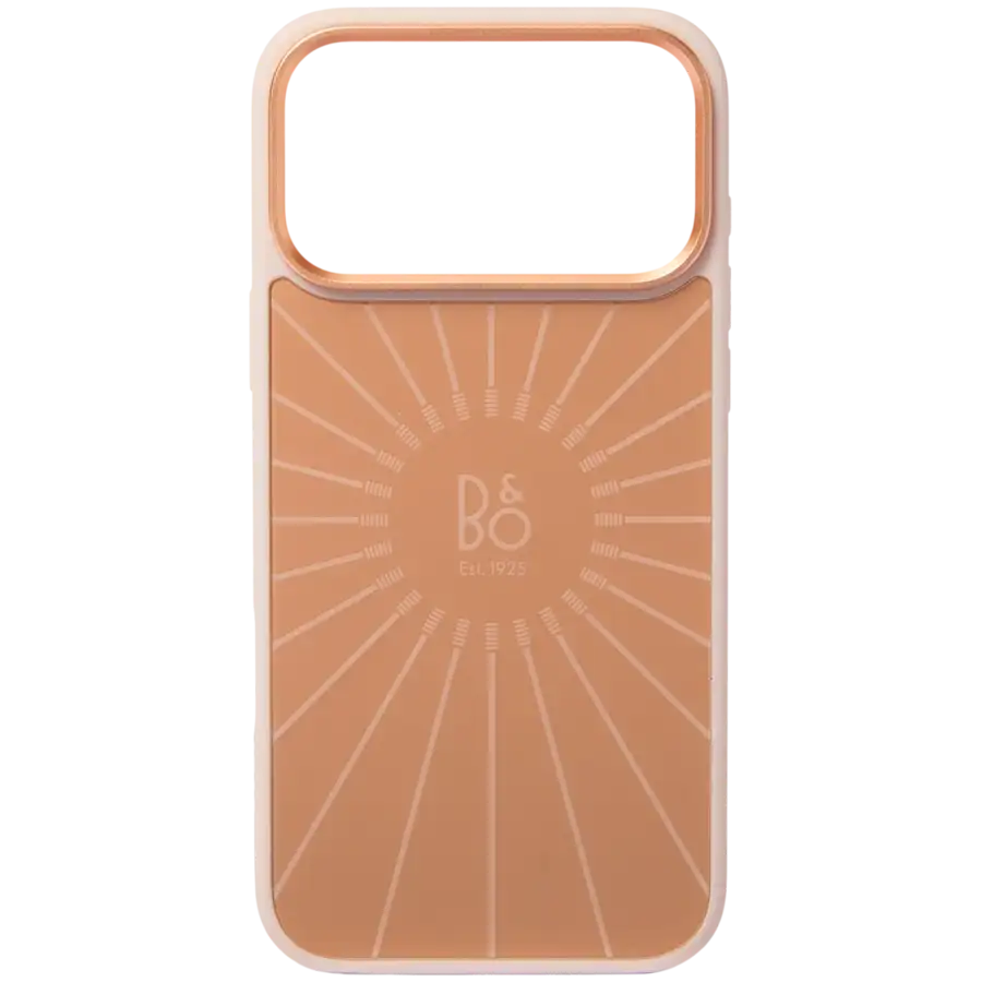 B&O BY ASBIS Чохол Glass version with MagSafe Gold Tone для iPhone 17 Pro Max – photo 1