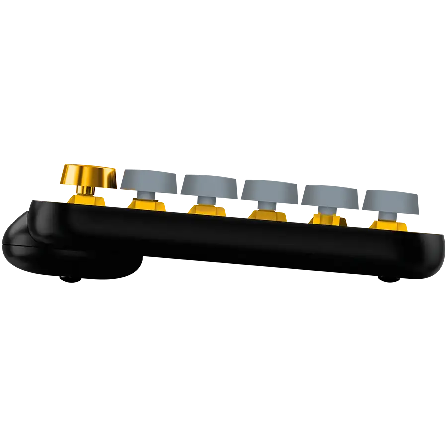 Клавіатура бездротова LOGITECH POP Keys Wireless Mechanical Keyboard Blast Yellow (L920-010735) – photo 4