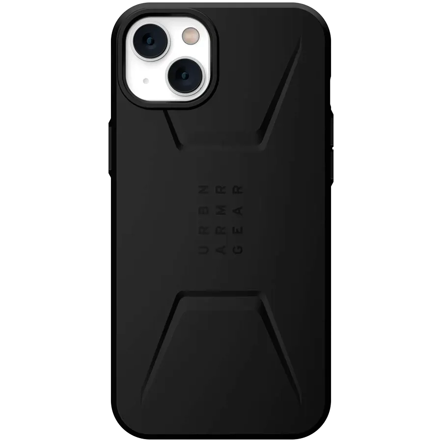 photo 1 - Чехол UAG Civilian с MagSafe для iPhone 14 Plus, Чёрный