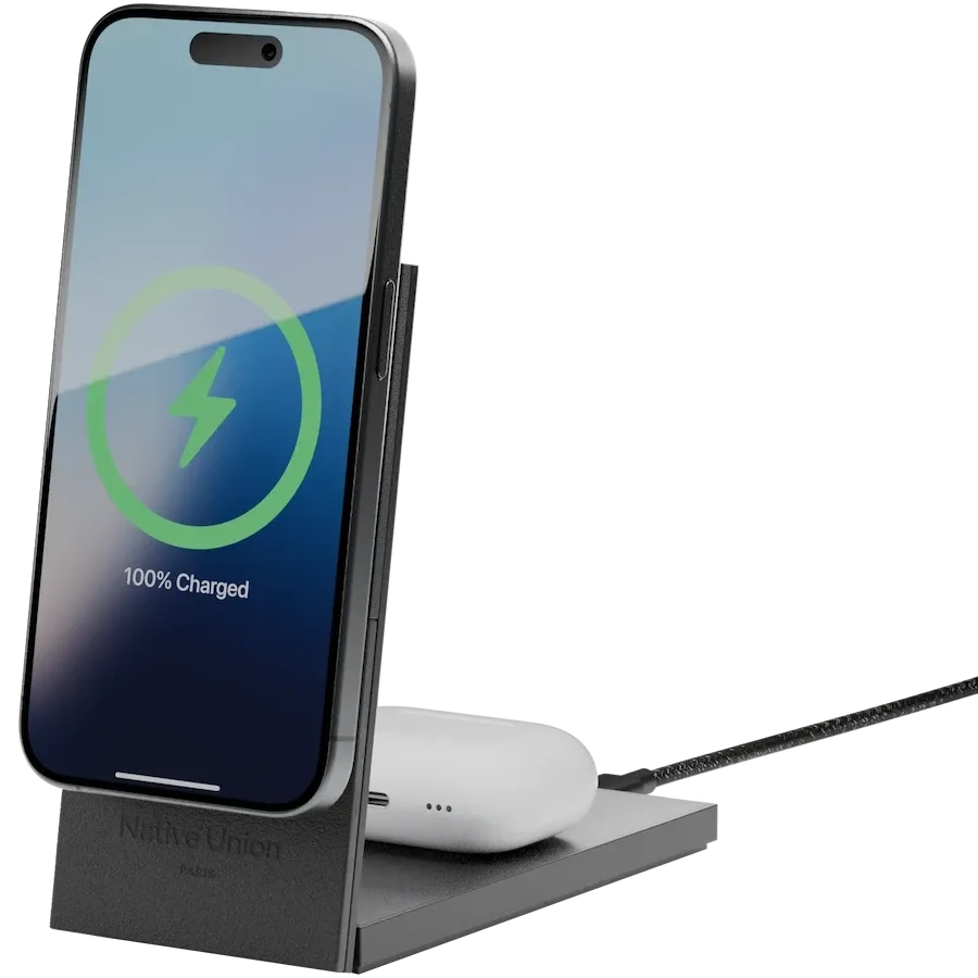 photo 5 - NATIVE UNION Wireless Charger to USB Type C (2m), 15 W, Black
