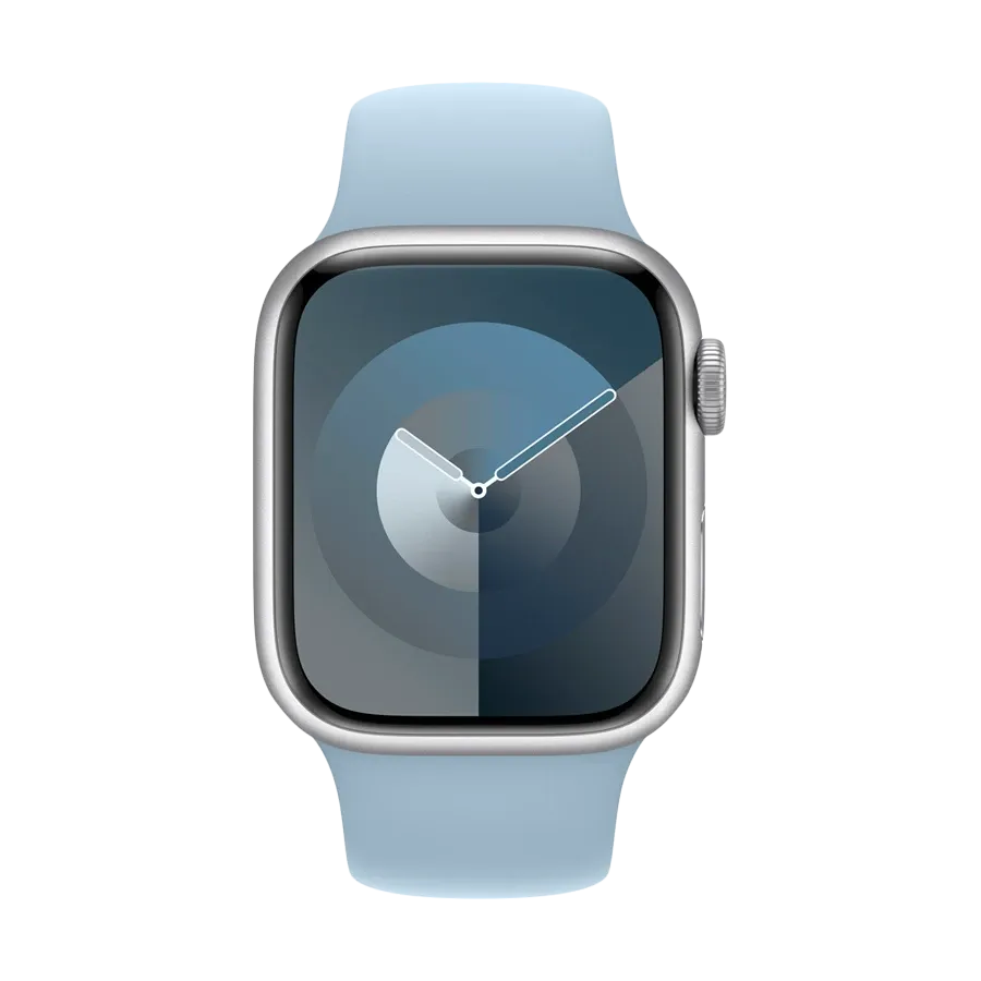 photo 3 - Apple 41mm Sport Band Band for Apple Watch 38/40/41 mm, Size M/L, Light Blue