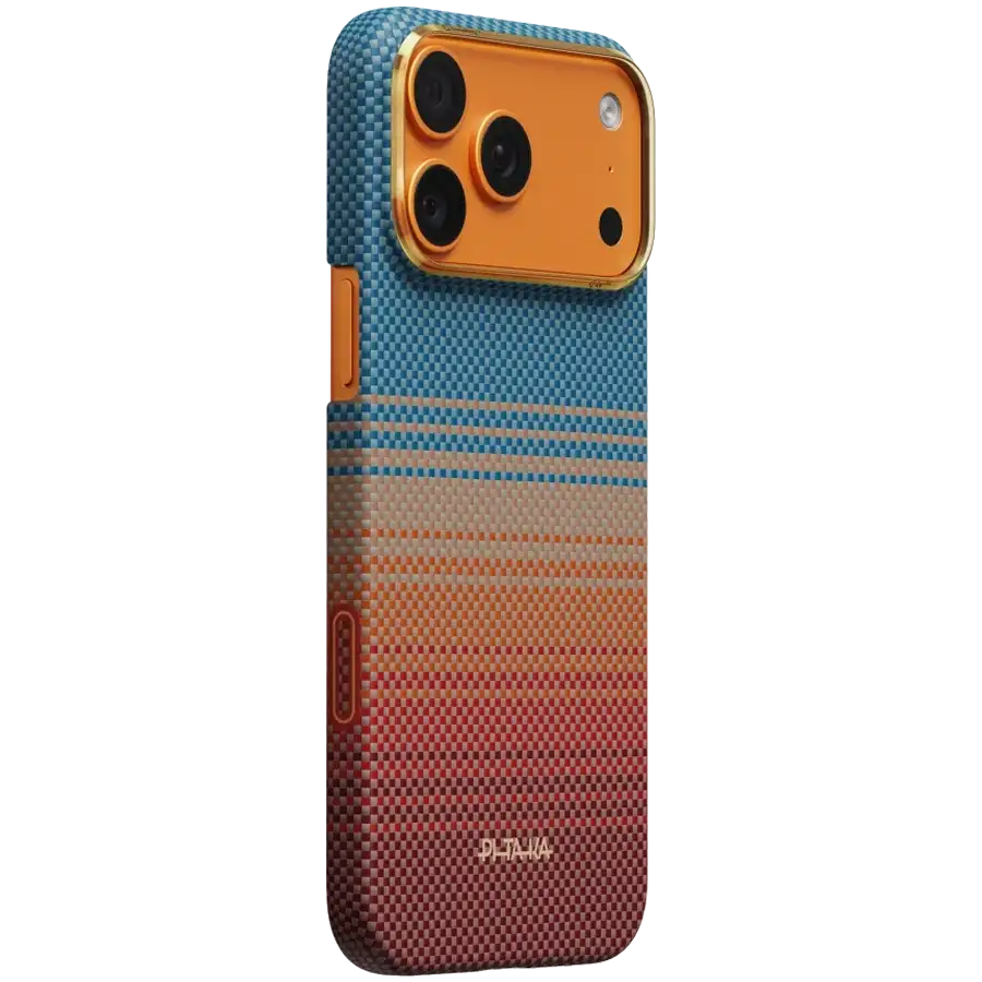 Чехол PITAKA California Dream-01 с MagSafe для iPhone 17 Pro Max, Sunset – photo 2