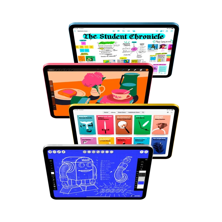 photo 3 - iPad A16, 256 ГБ, Wi-Fi, 2025, Желтый