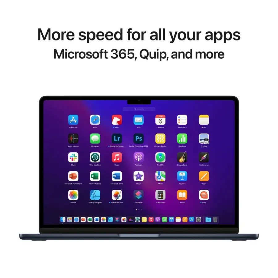 MacBook Air 13.6" M2 (8C CPU/8C GPU), 16 GB, 256 GB, Midnight – photo 9