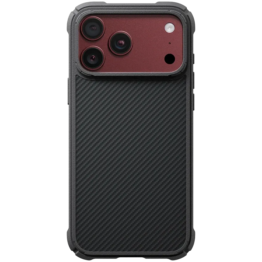 Husă PITAKA Cairn cu MagSafe pentru iPhone 18 Pro Max, Black/Gray – photo 1
