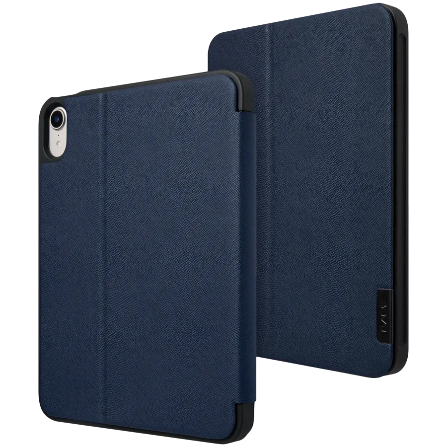 photo 2 - Обложка Smart Folio LAUT PRESTIGE FOLIO Индиго для iPad mini (6-го поколения)