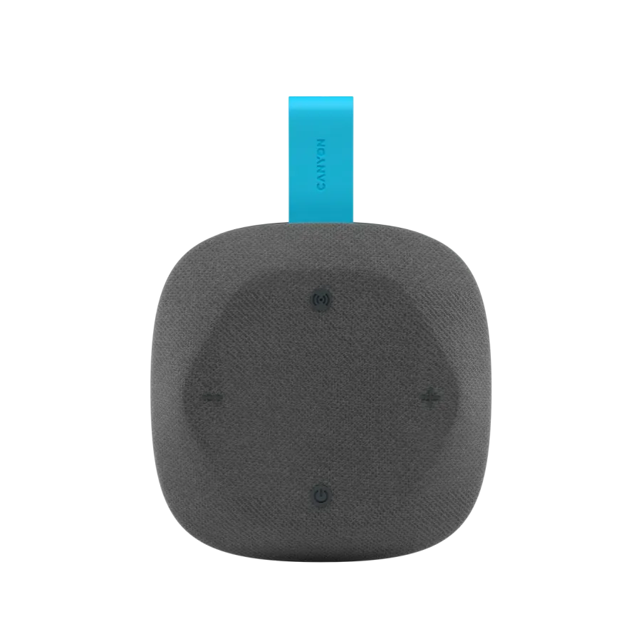 photo 3 - CANYON CNE-CBTSP10 Portable Speaker, Gray/Blue
