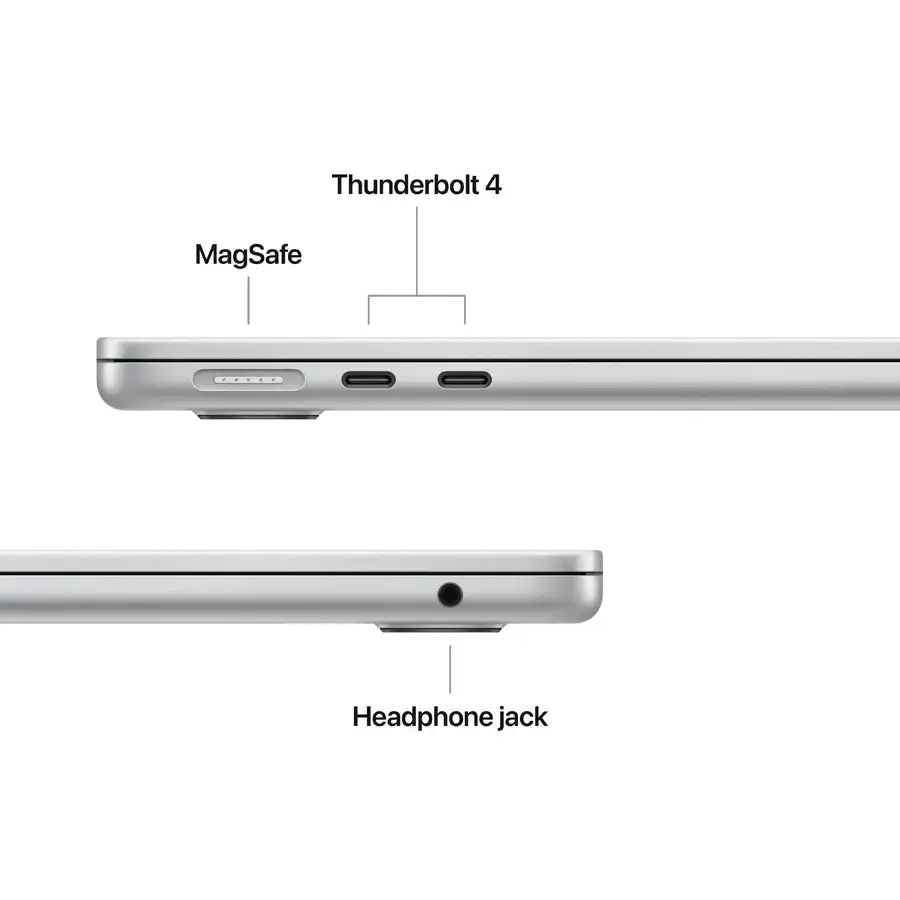 MacBook Air 13.6"  M4 (10C CPU/8C GPU), 16 GB, 256 GB, Silver – photo 7