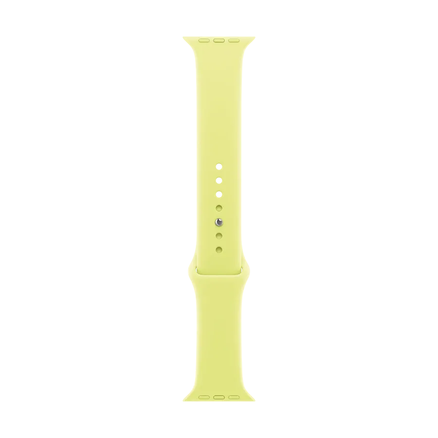 photo 2 - Apple 42mm Sport Band - S/M & M/L Band  for Apple Watch 38/40/41/42 mm, Size M/L, Neon Yellow