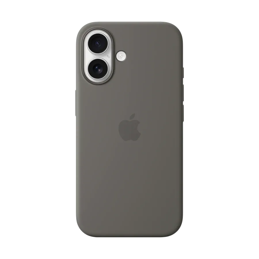 photo - Apple Case Silicone Case with MagSafe Stone Gray for iPhone 16
