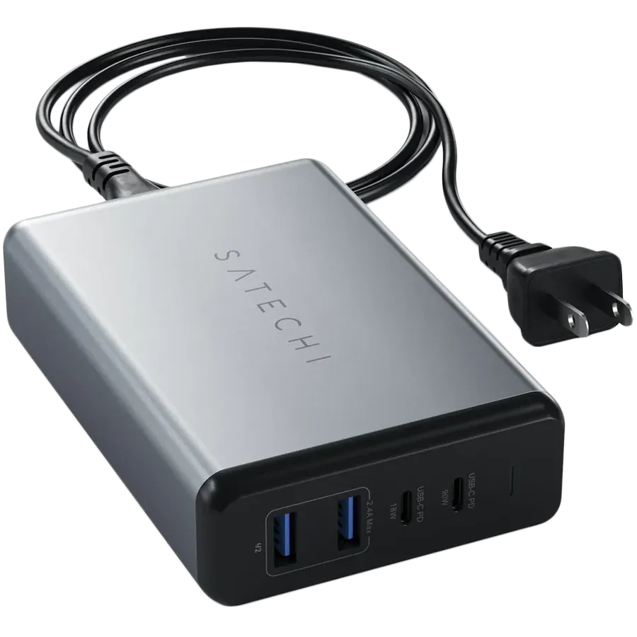 photo 2 - SATECHI Power Adapter 4*USB/USB-C 2*USB 2.0 (type A), 2*USB Type C, 108 W