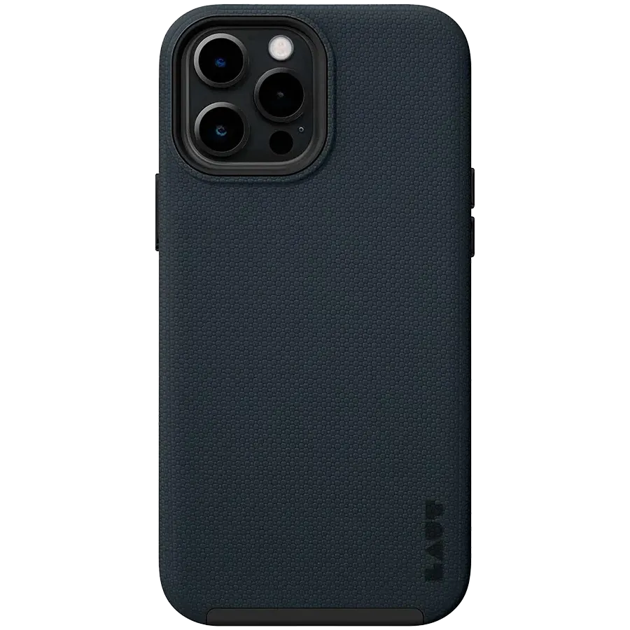 photo - Защитный чехол LAUT Shield Case  Тёмно-синий для iPhone 14 Pro