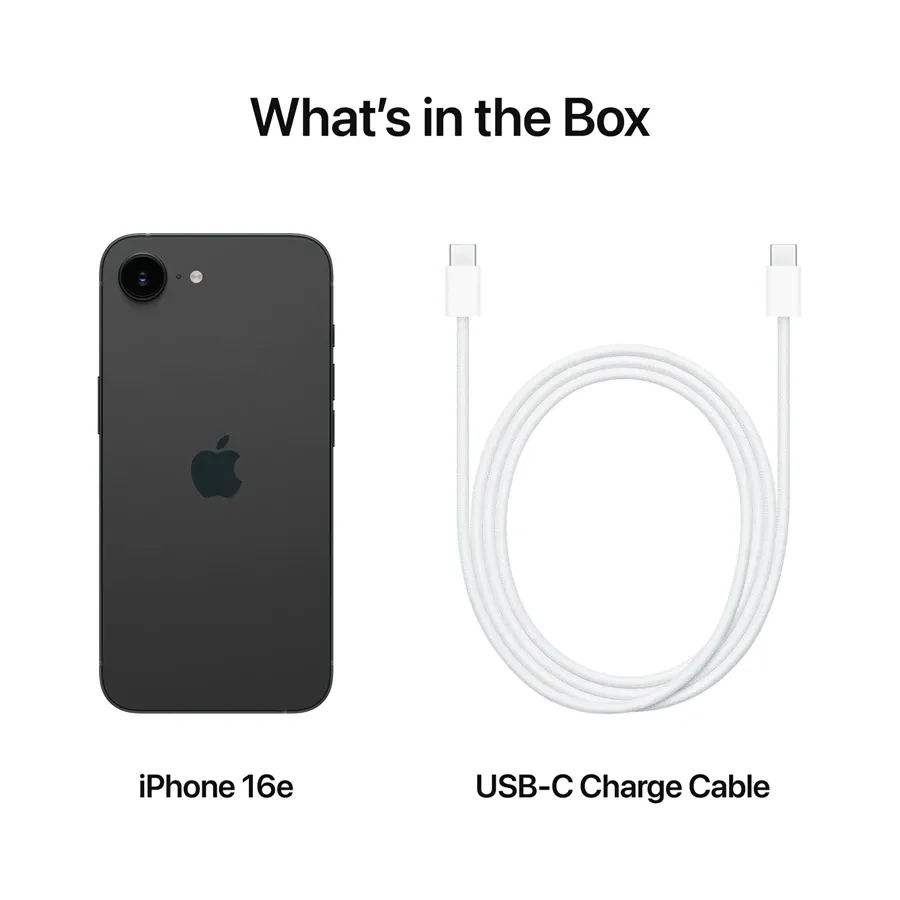photo 9 - iPhone 16e 128GB Black, Model A3409