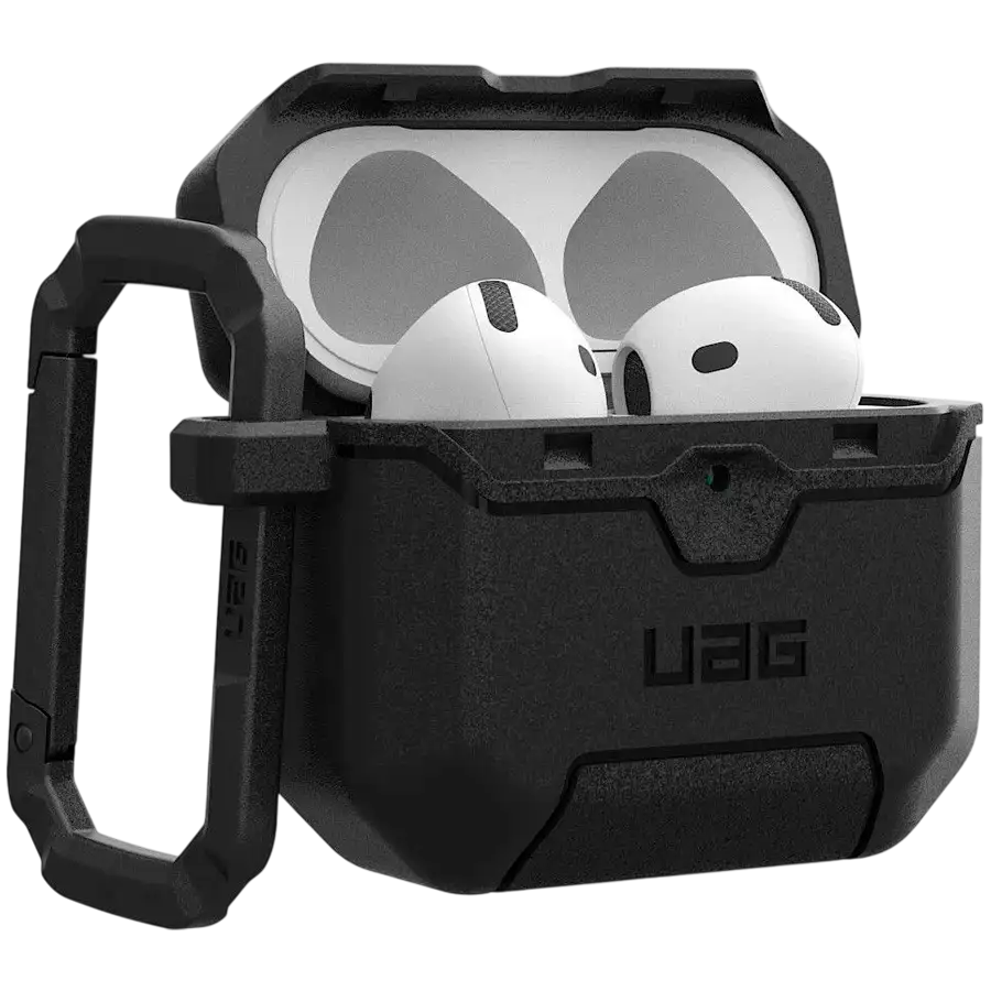 Qoruyucu örtük UAG SCOUT AirPods (Gen.4) üçün, Qara – photo 3