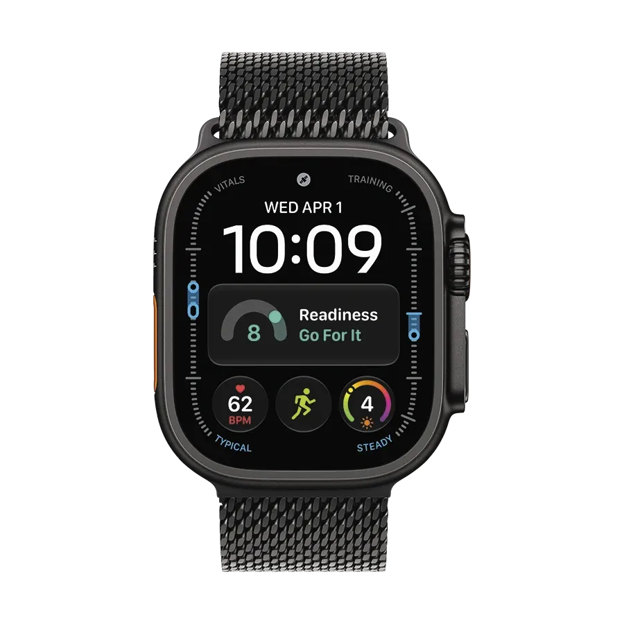 Apple 49mm Milanese Loop Ремінець  for Apple Watch 44/45/46/49 mm, Size L, Чорний – photo 2