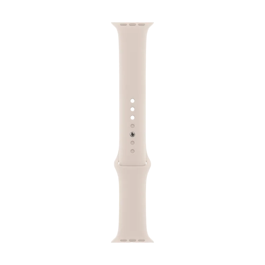 photo 2 - Apple Sport Band - Regular Ремешок для Apple Watch 38/40/41 mm, Starlight