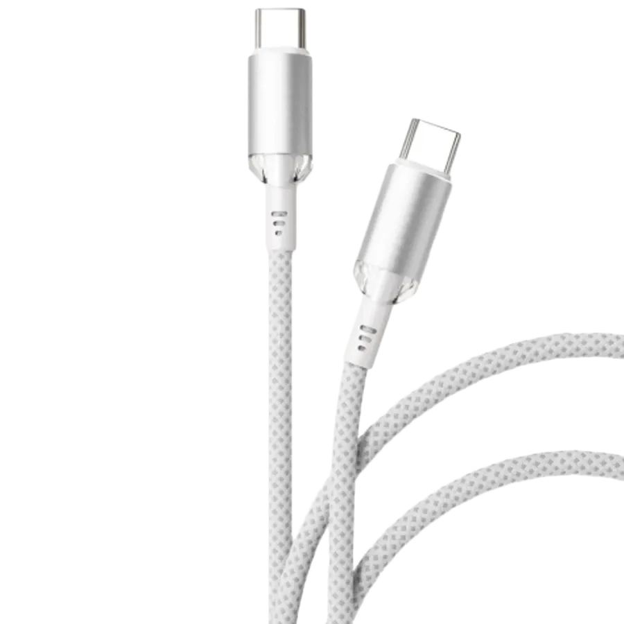 photo 1 - VLP USB-C кабелі, Белый, 1.2м