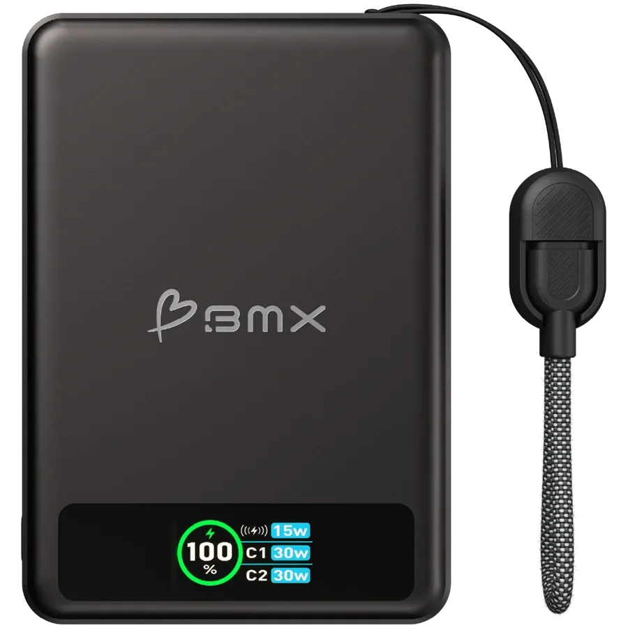 photo 1 - BMX SolidSafe 10K Power Bank, Black