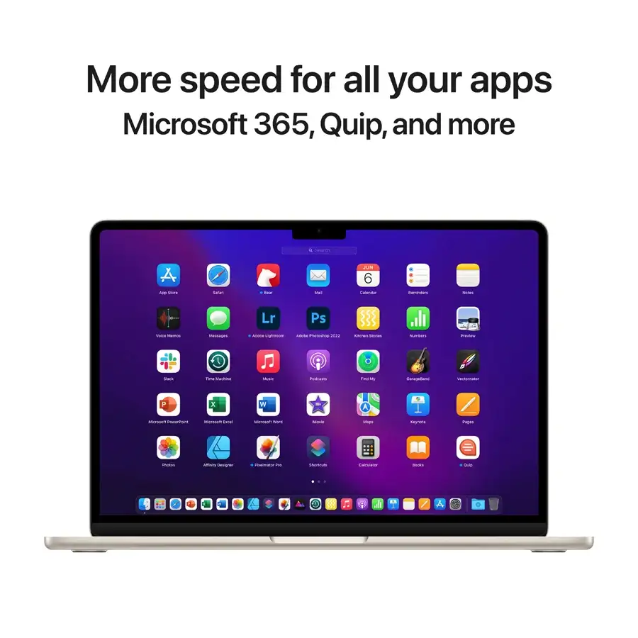 MacBook Air 13.6"  M2 (8C CPU/8C GPU), 16 GB, 256 GB, Starlight – photo 9